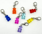 Neon Gummy Bear Keychain and Bag Charm by Why Begin
