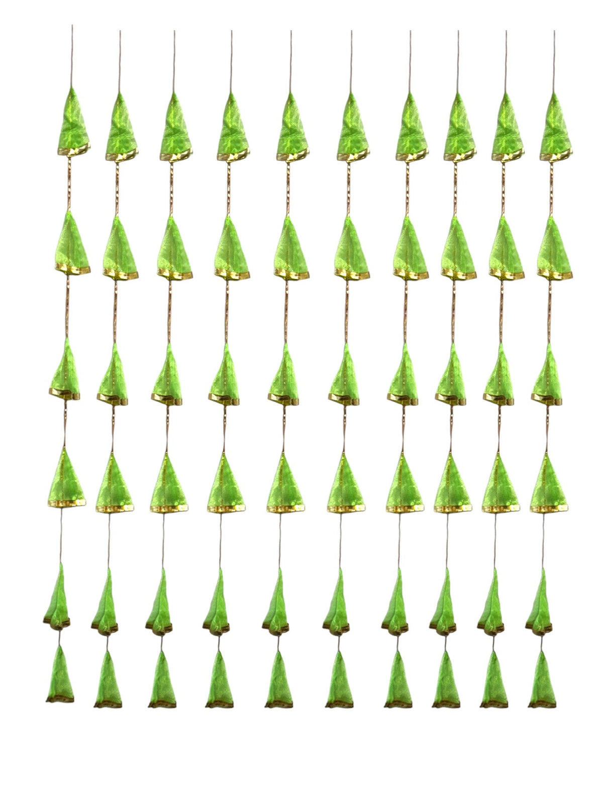 Net Fabric and Gota Lari, Set of 10 Festive Decor La Vie Bien Net Fabric and Gota Lari, Set of 10