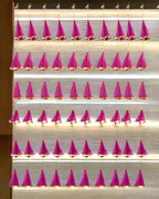 Net Fabric and Gota Lari, Set of 10 Festive Decor La Vie Bien Net Fabric and Gota Lari, Set of 10