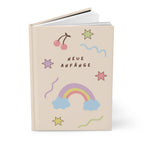 Neue Anfänge (New Beginnings) Hardcover Journal, Cute Rainbow & Doodles Notebook for mindfulness journaling or back to school Paper products La Vie Bien Neue Anfänge (New Beginnings) Hardcover Journal, Cute Rainbow & Doodles Notebook for mindfulness journaling or back to school