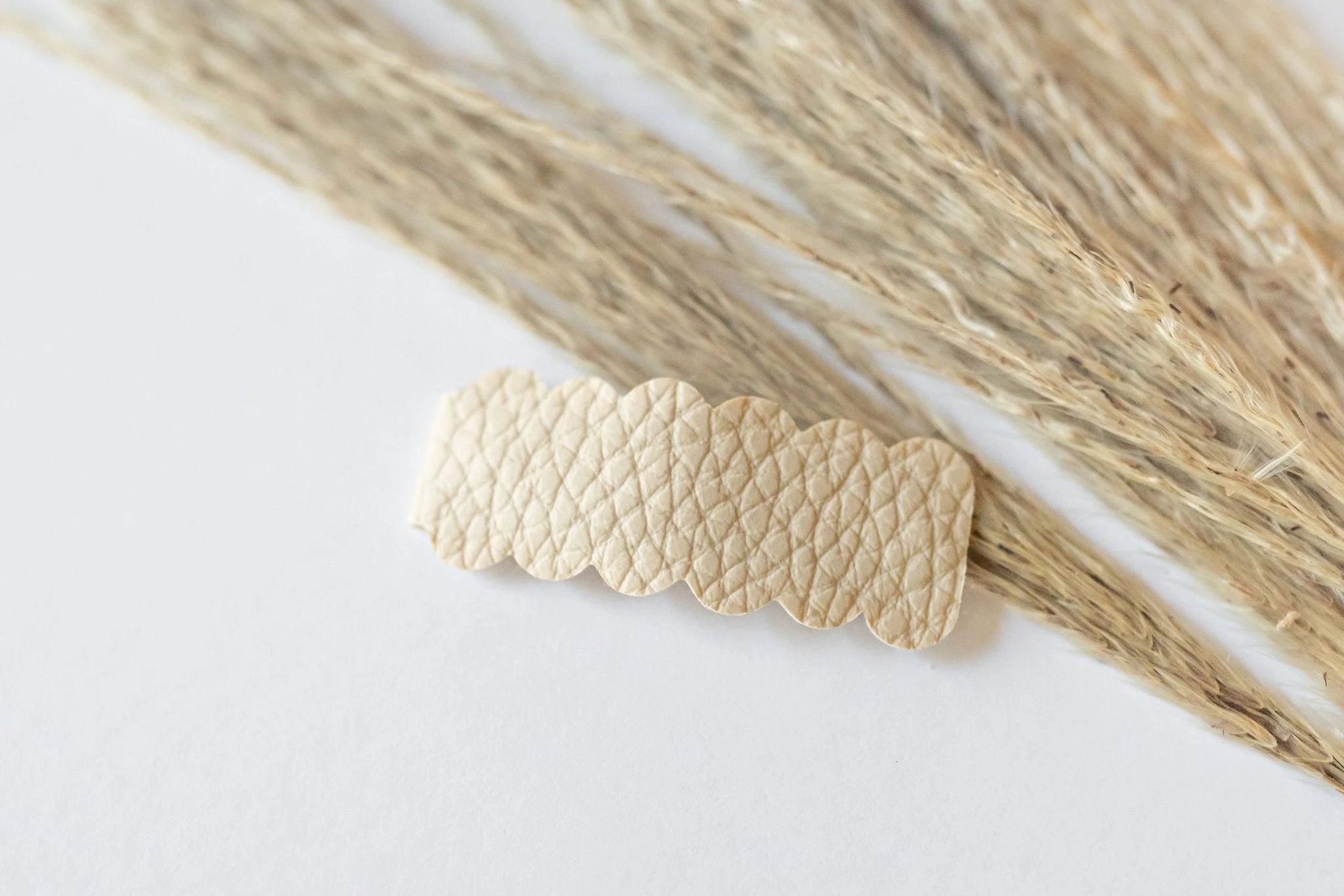 Neutral Snap Clip by Evie Pearl Handmade