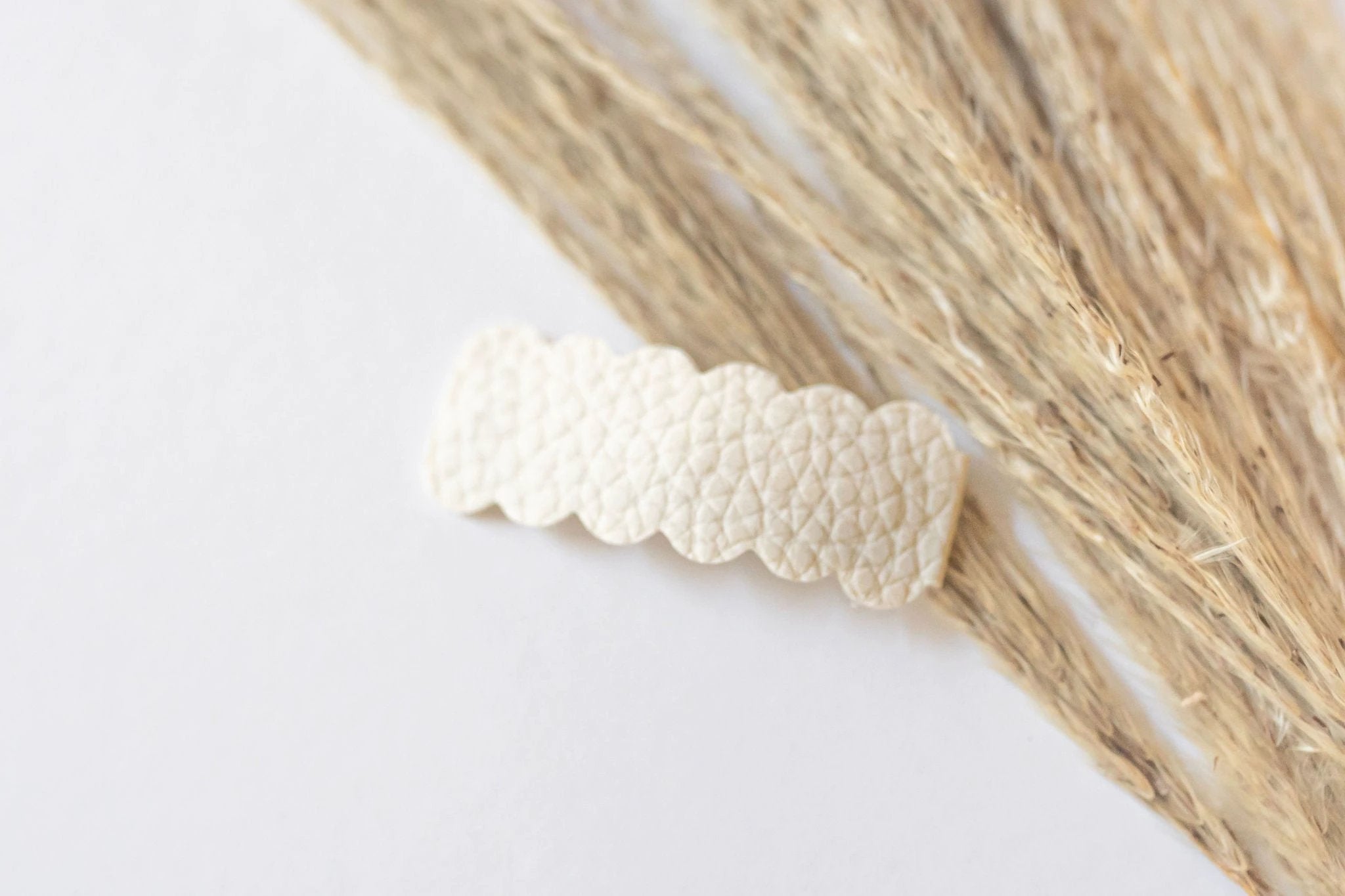 Neutral Snap Clip by Evie Pearl Handmade