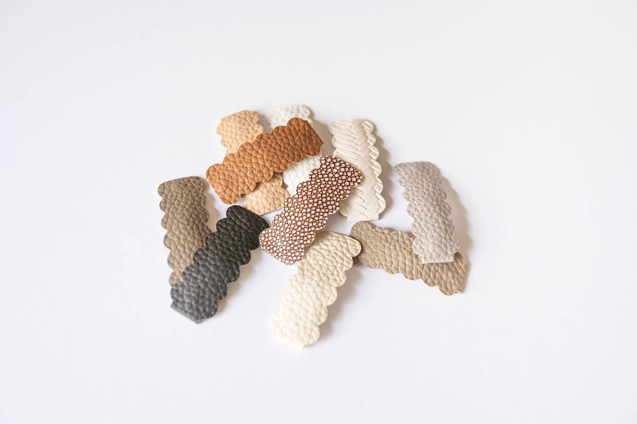 Neutral Snap Clip by Evie Pearl Handmade