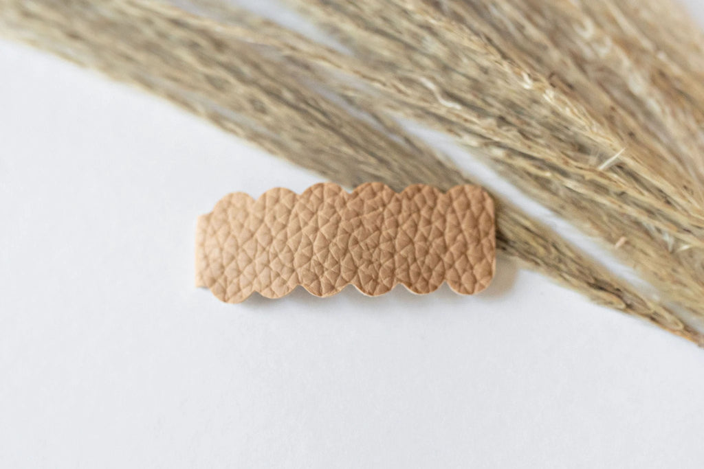 Neutral Snap Clip by Evie Pearl Handmade