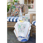 New Jersey Hand - Embroidered Pillow Pillows La Vie Bien New Jersey Hand - Embroidered Pillow