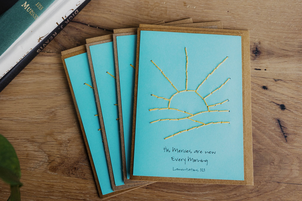New Mercies Greeting Cards Greeting Cards La Vie Bien New Mercies Greeting Cards