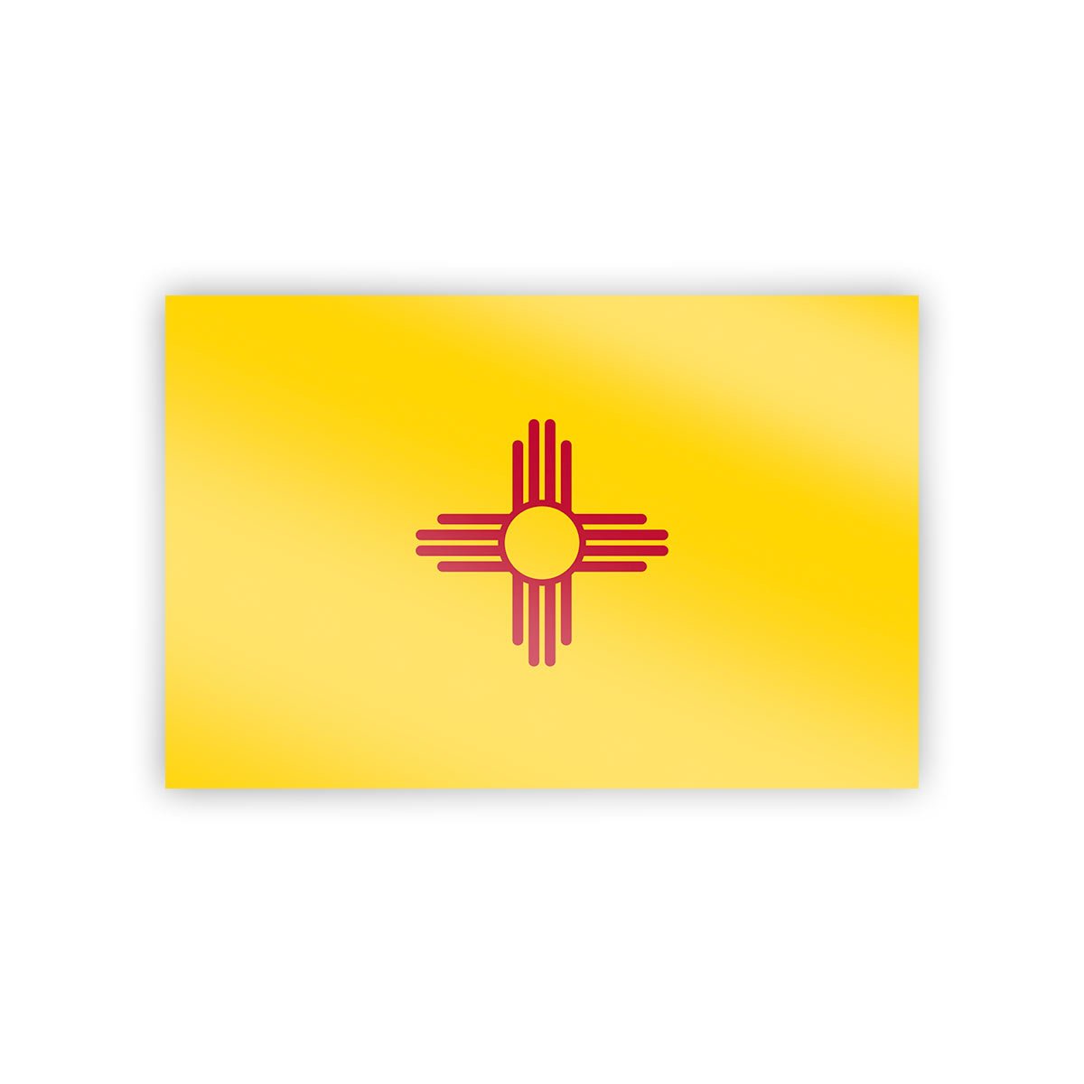 New Mexico Flag Sticker Sticker La Vie Bien New Mexico Flag Sticker