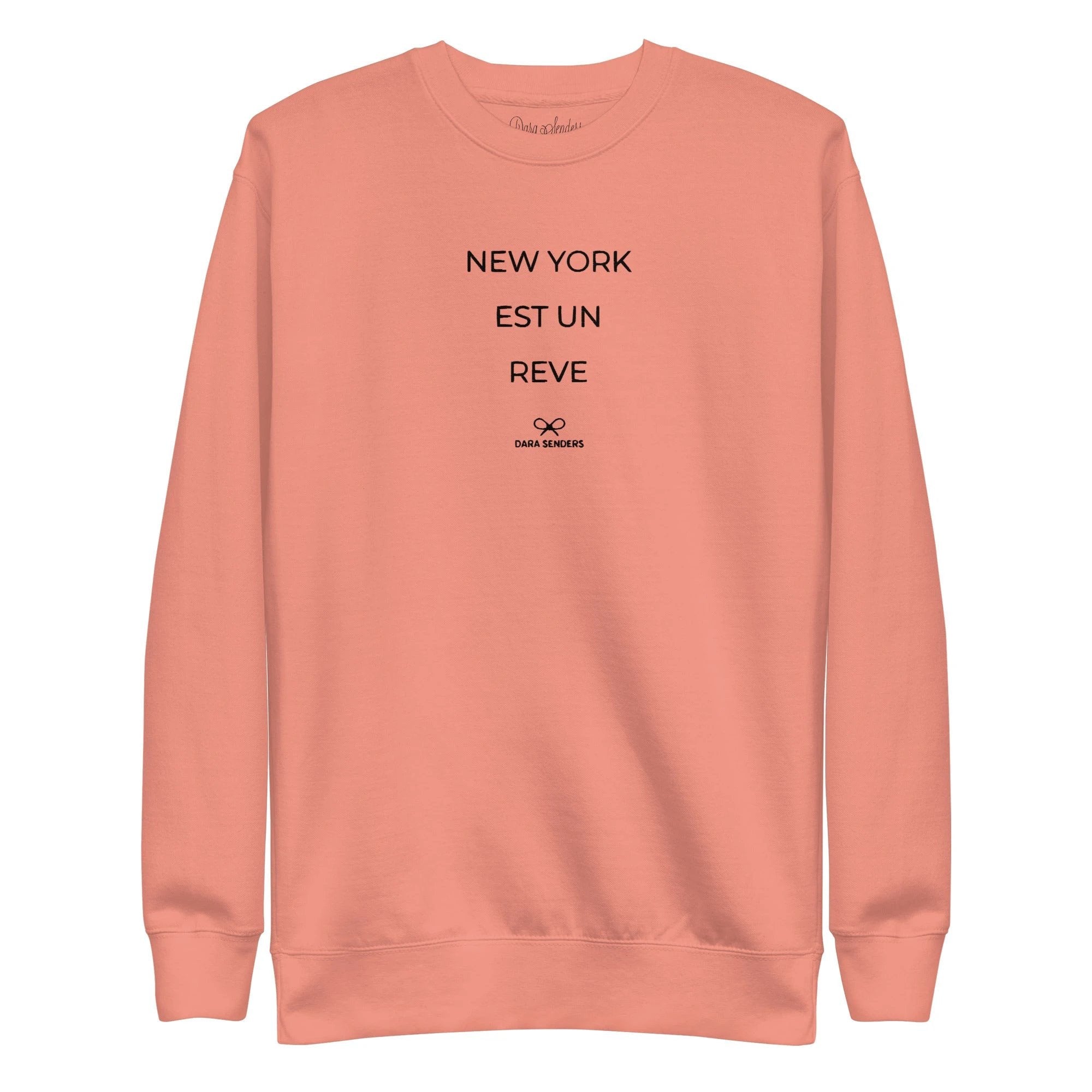 NEW YORK IS A DREAM • EMBROIDERED PULLOVER by DARA SENDERS