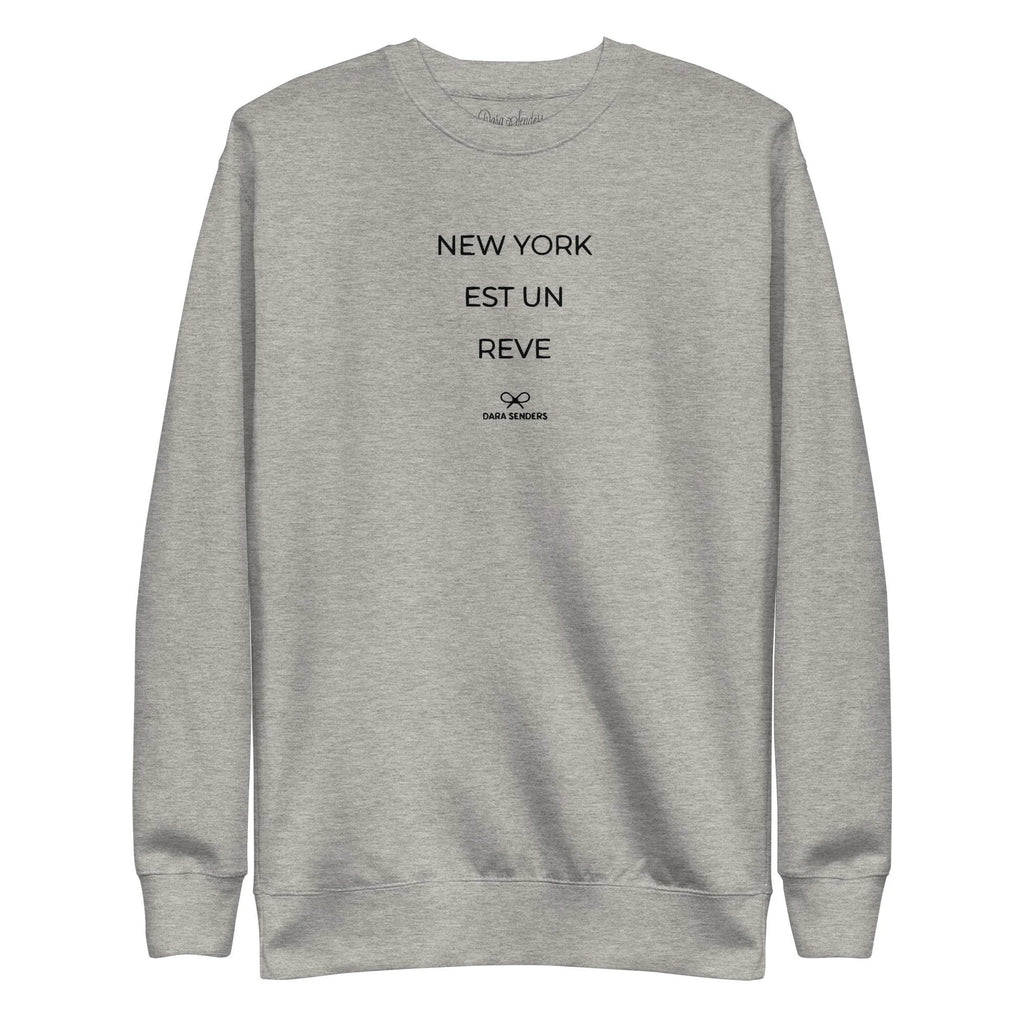 NEW YORK IS A DREAM • EMBROIDERED PULLOVER by DARA SENDERS