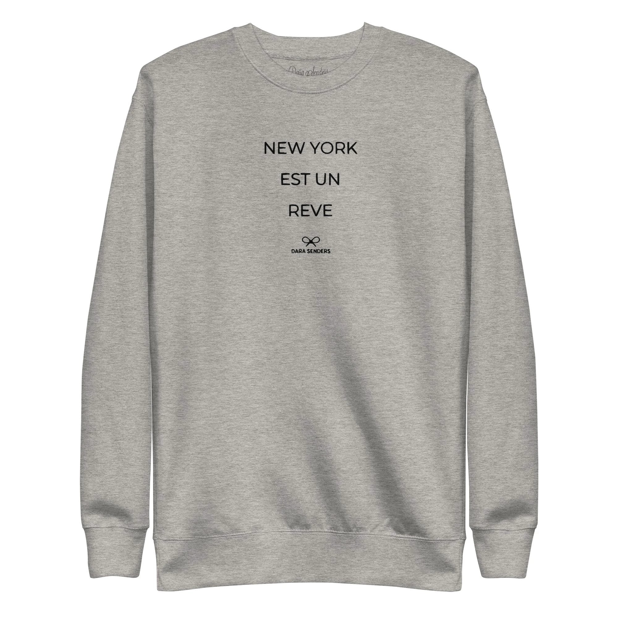 NEW YORK IS A DREAM • EMBROIDERED PULLOVER by DARA SENDERS