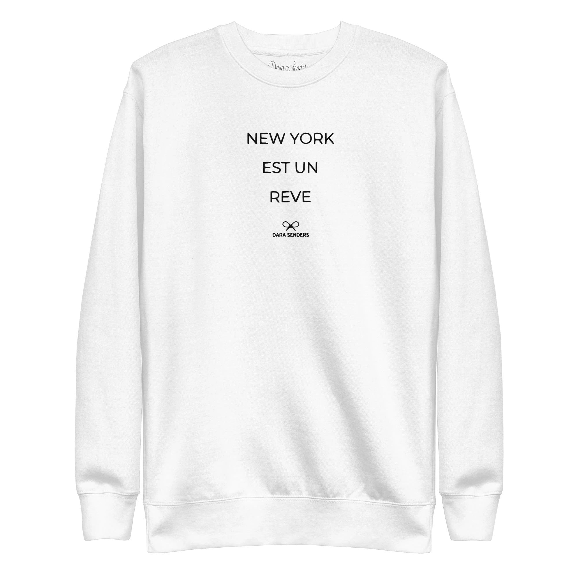 NEW YORK IS A DREAM • EMBROIDERED PULLOVER by DARA SENDERS