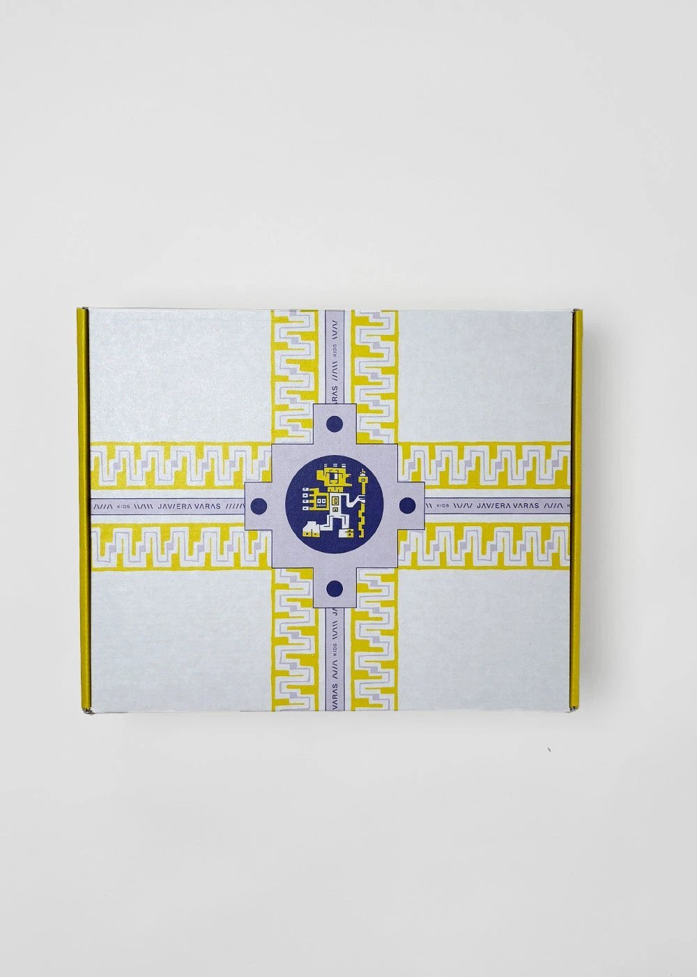 Newborn 3 pc Gift Set w Gift Box- "Protection Jaguar" GREEN by JAVIERA VARAS STUDIO