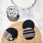 Circular Woven Guatemalan Coasters by Upavim Crafts