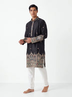 2100 - Silk kurta pajama set