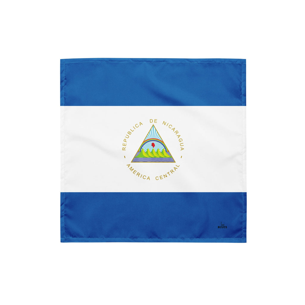 Nicaragua Flag Bandana All-Over Print Bandana La Vie Bien Nicaragua Flag Bandana