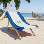 Nicaragua Flag Beach Towel Beach Towel (Generic Brand) La Vie Bien Nicaragua Flag Beach Towel