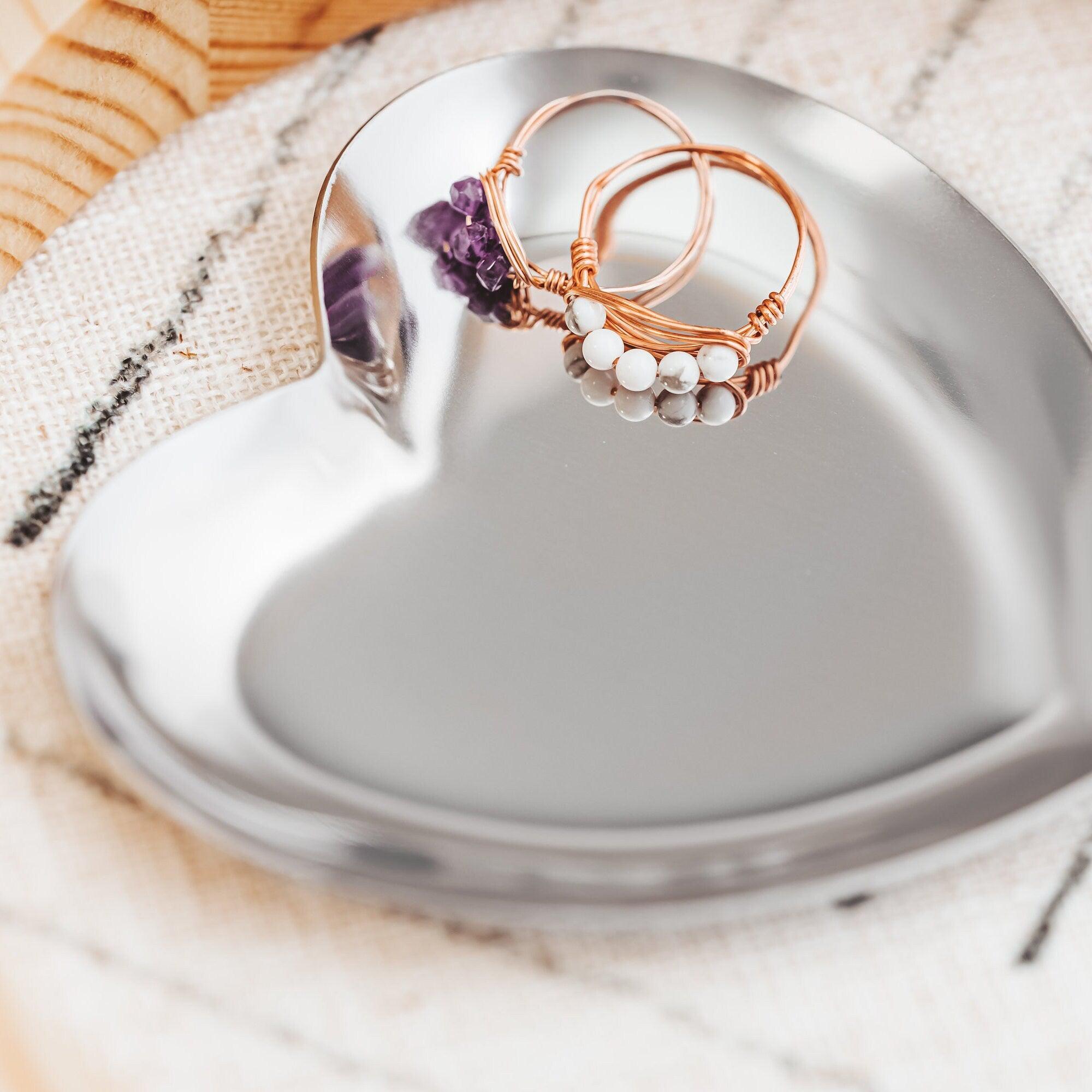 Nice Jewish Girl Heart Shaped Trinket Dish