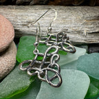 Nicollynne Celtic Knot Earrings Dangle Earrings La Vie Bien Nicollynne Celtic Knot Earrings