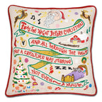 Night Before Christmas Hand - Embroidered Pillow Pillows La Vie Bien Night Before Christmas Hand - Embroidered Pillow
