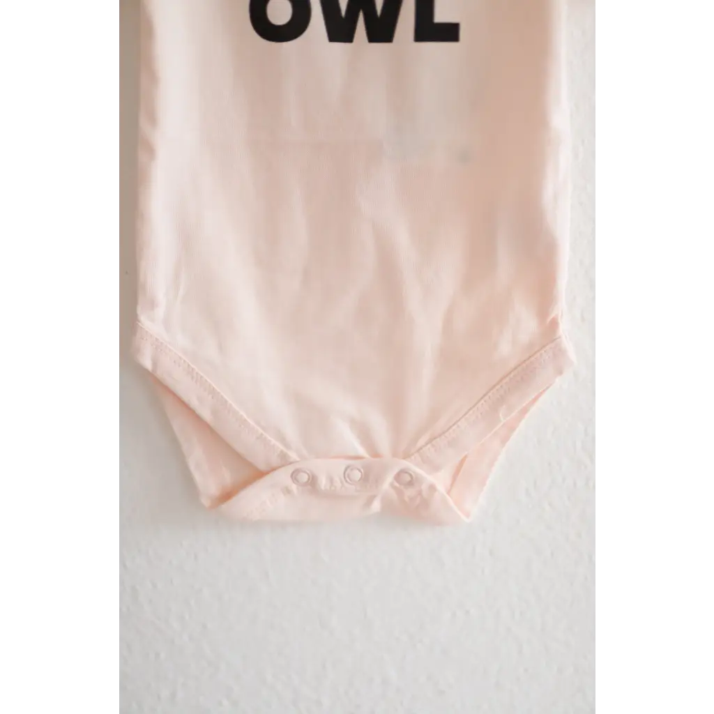 Night Owl Organic Cotton Baby Onesie