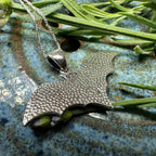 Nighthawk Celtic Bat Necklace in Sterling Silver Pendant La Vie Bien Nighthawk Celtic Bat Necklace in Sterling Silver