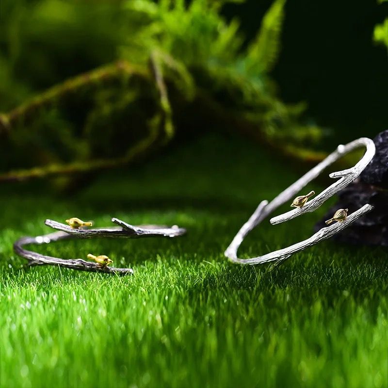 Nightingales on Branch Bracelet Bracelet La Vie Bien Nightingales on Branch Bracelet