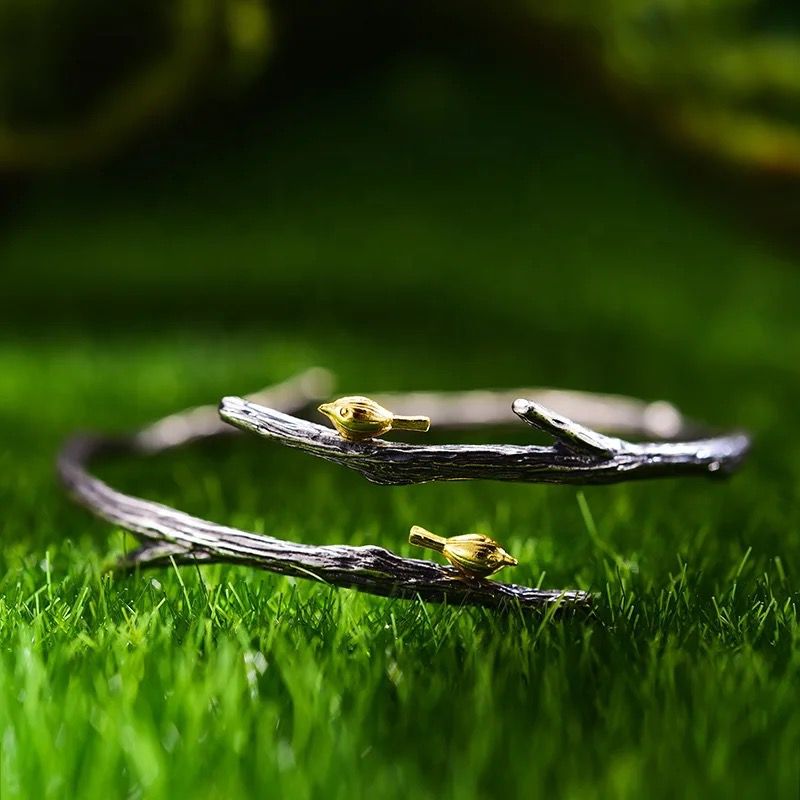 Nightingales on Branch Bracelet Bracelet La Vie Bien Nightingales on Branch Bracelet