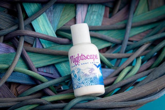 NIGHTSCAPE HAND & BODY LOTION 16 oz &/or 2 oz by Essential Journeys