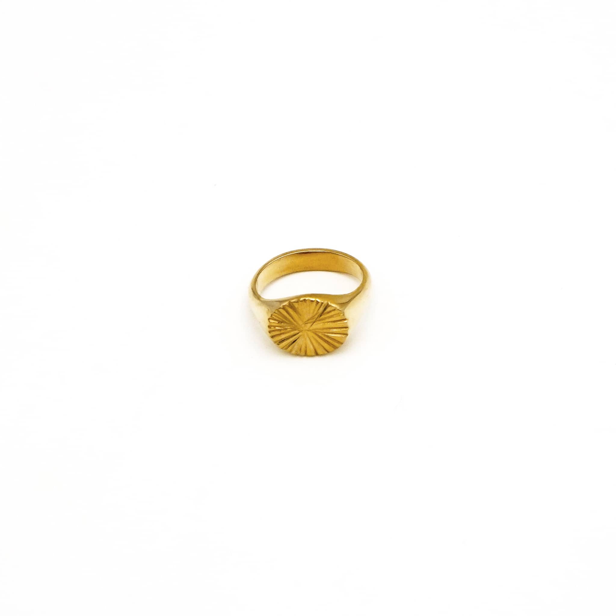 Nila Sun Signet Ring for Men and Women Rings La Vie Bien Nila Sun Signet Ring for Men and Women