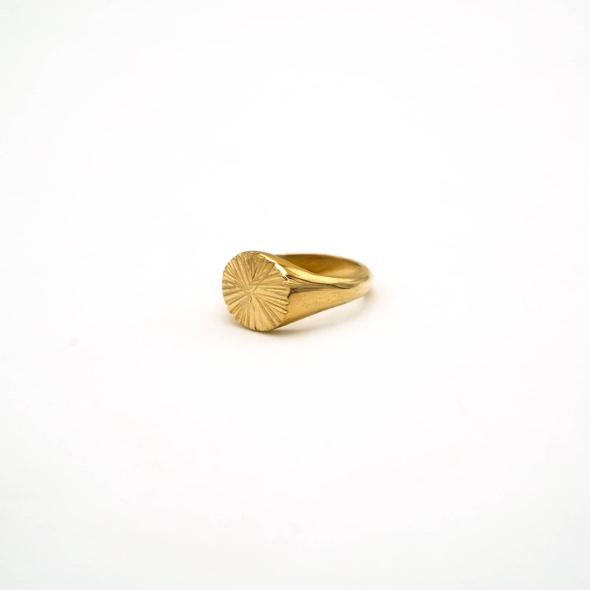 Nila Sun Signet Ring for Men and Women Rings La Vie Bien Nila Sun Signet Ring for Men and Women