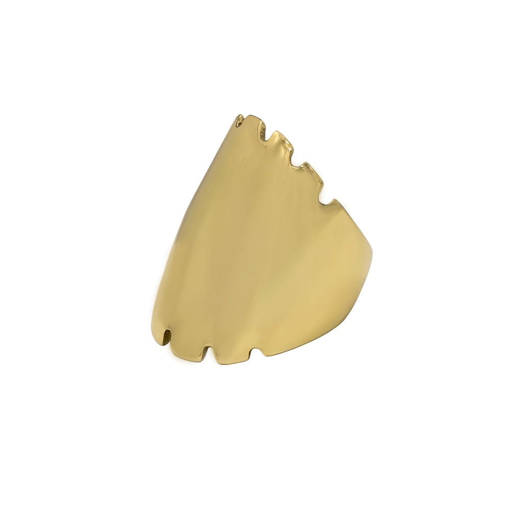 Nile Brass Wide Band Ring Rings La Vie Bien Nile Brass Wide Band Ring