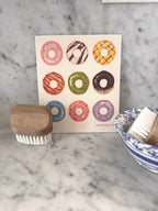 Nine Donuts Swedish dishcloth | Multi-color Swedish Dishcloths La Vie Bien Nine Donuts Swedish dishcloth | Multi-color