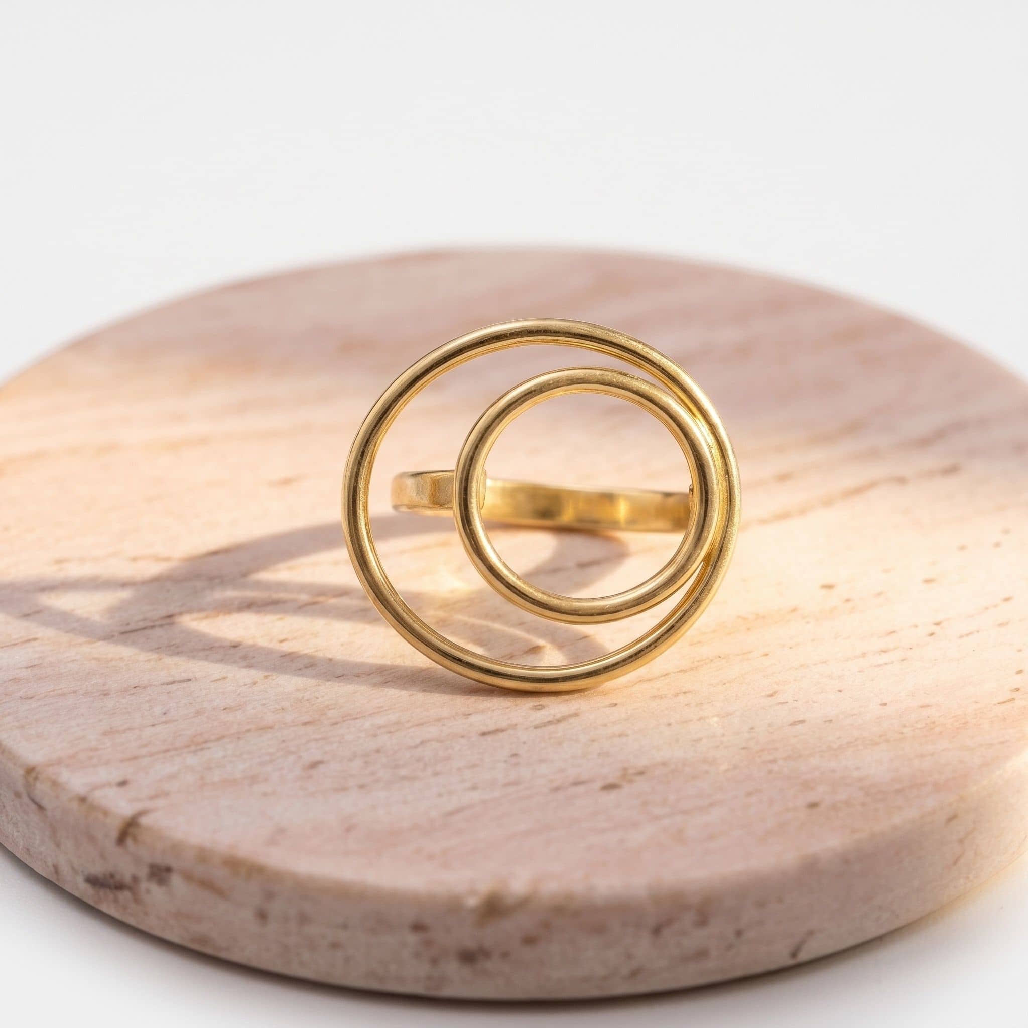Nita Three Moon Phases Cocktail Ring for Women Rings La Vie Bien Nita Three Moon Phases Cocktail Ring for Women