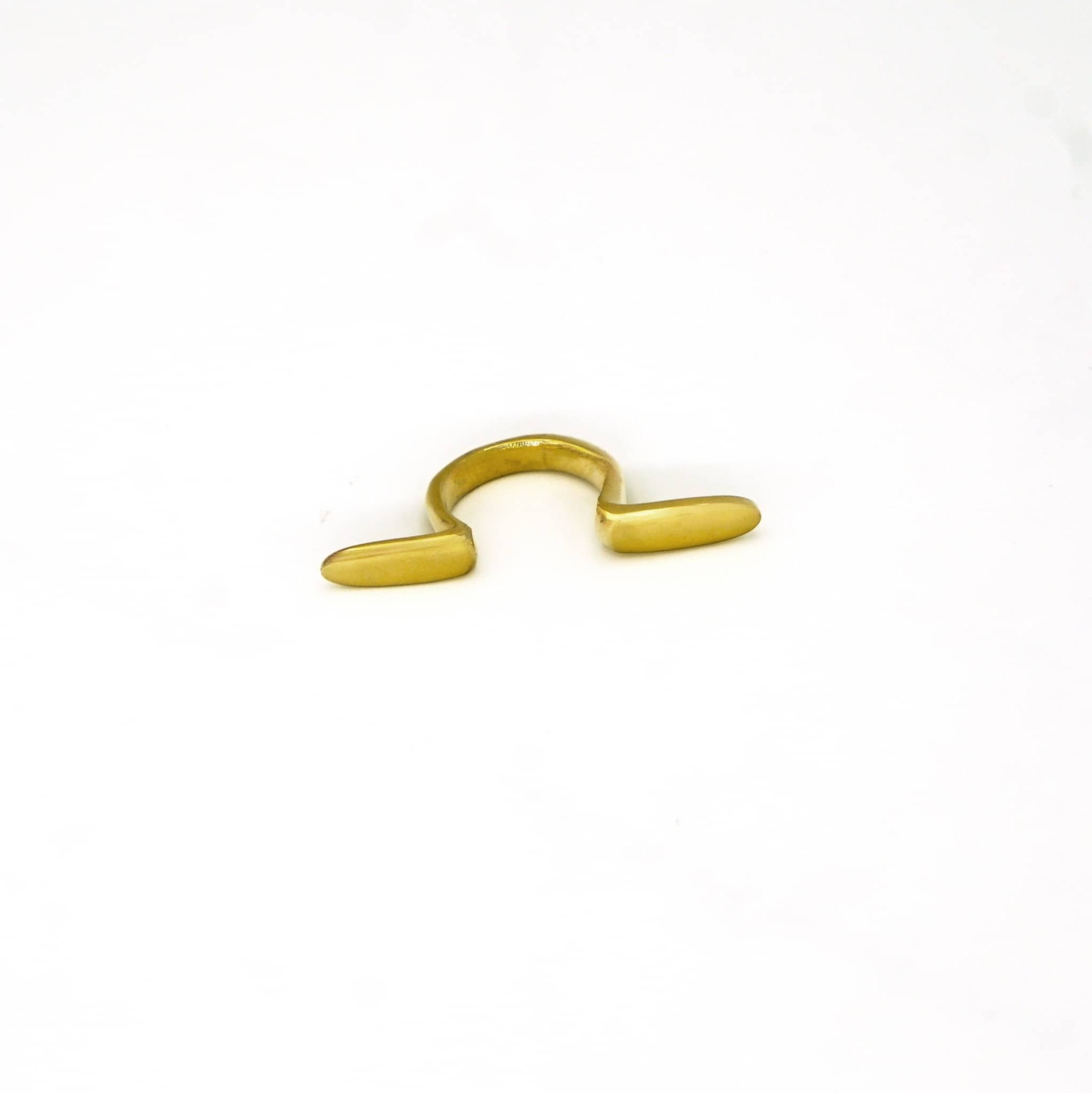 Njia Adjustable U - Shaped Open Cuff Ring for Women Rings La Vie Bien Njia Adjustable U - Shaped Open Cuff Ring for Women