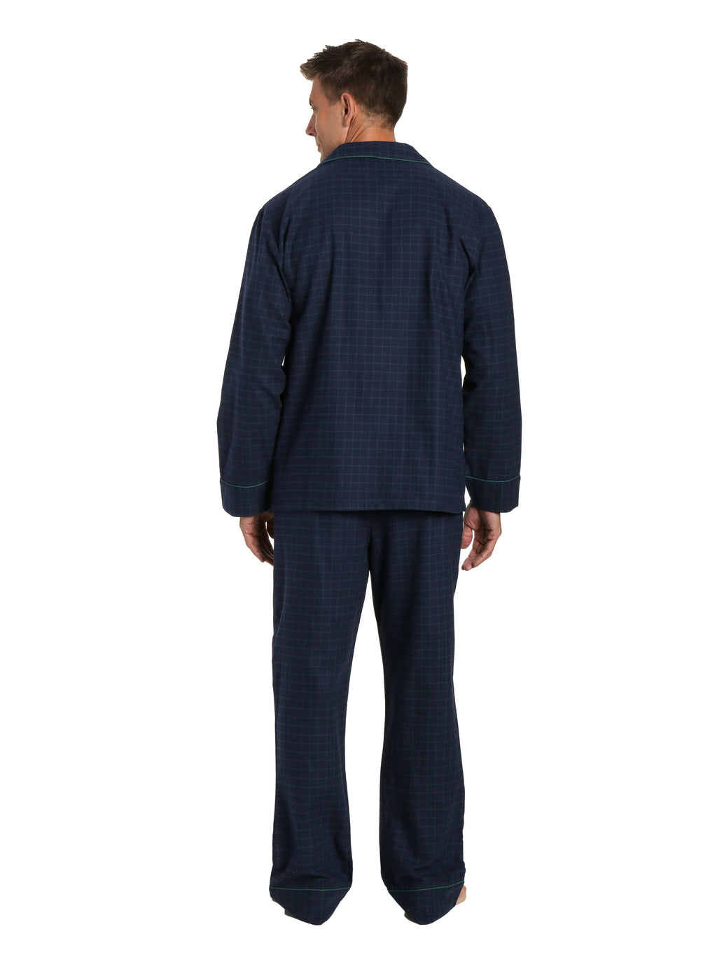 Men's Premium 100% Cotton Flannel Pajama Sleepwear Set