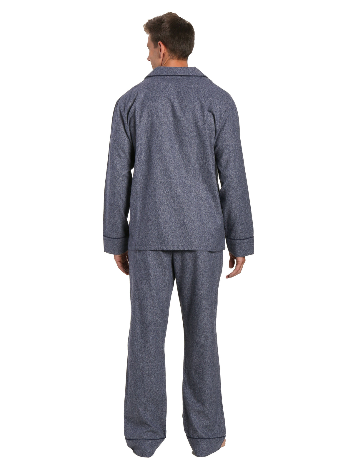 Men's Premium 100% Cotton Flannel Pajama Sleepwear Set