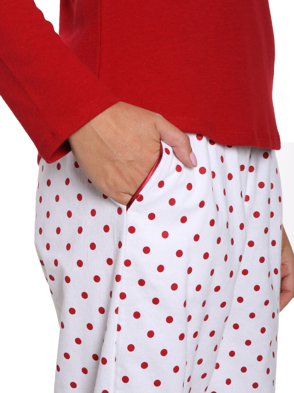 Womens Premium 100% Cotton Flannel/Thermal Loungewear Set