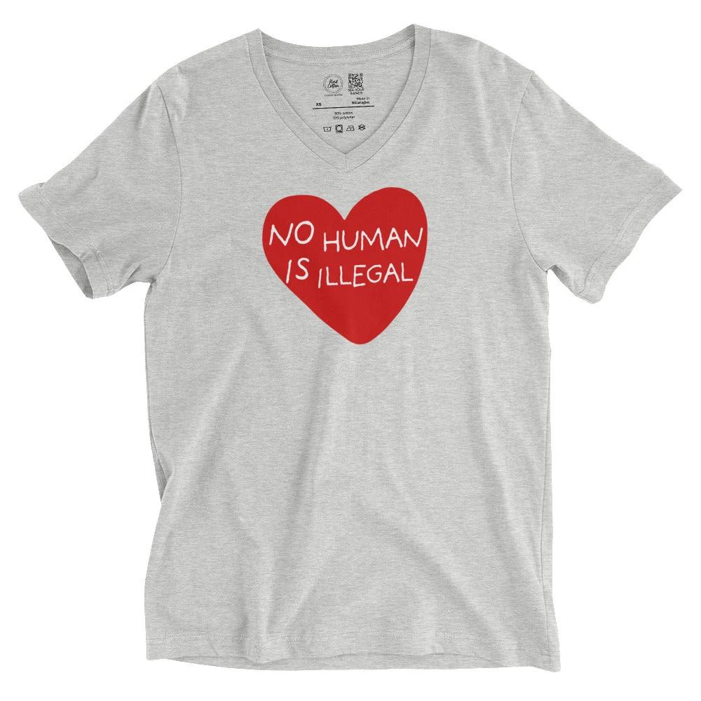 No Human Is Illegal Classic Tee by Kind Cotton