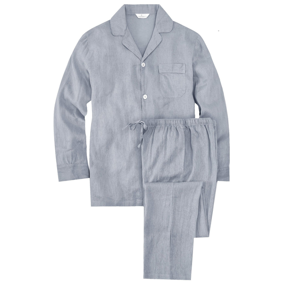 Noble Mount 100% Linen Men's Pajama Set for Summer pajama-sets La Vie Bien Noble Mount 100% Linen Men's Pajama Set for Summer