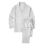 Noble Mount 100% Linen Men's Pajama Set for Summer pajama-sets La Vie Bien Noble Mount 100% Linen Men's Pajama Set for Summer