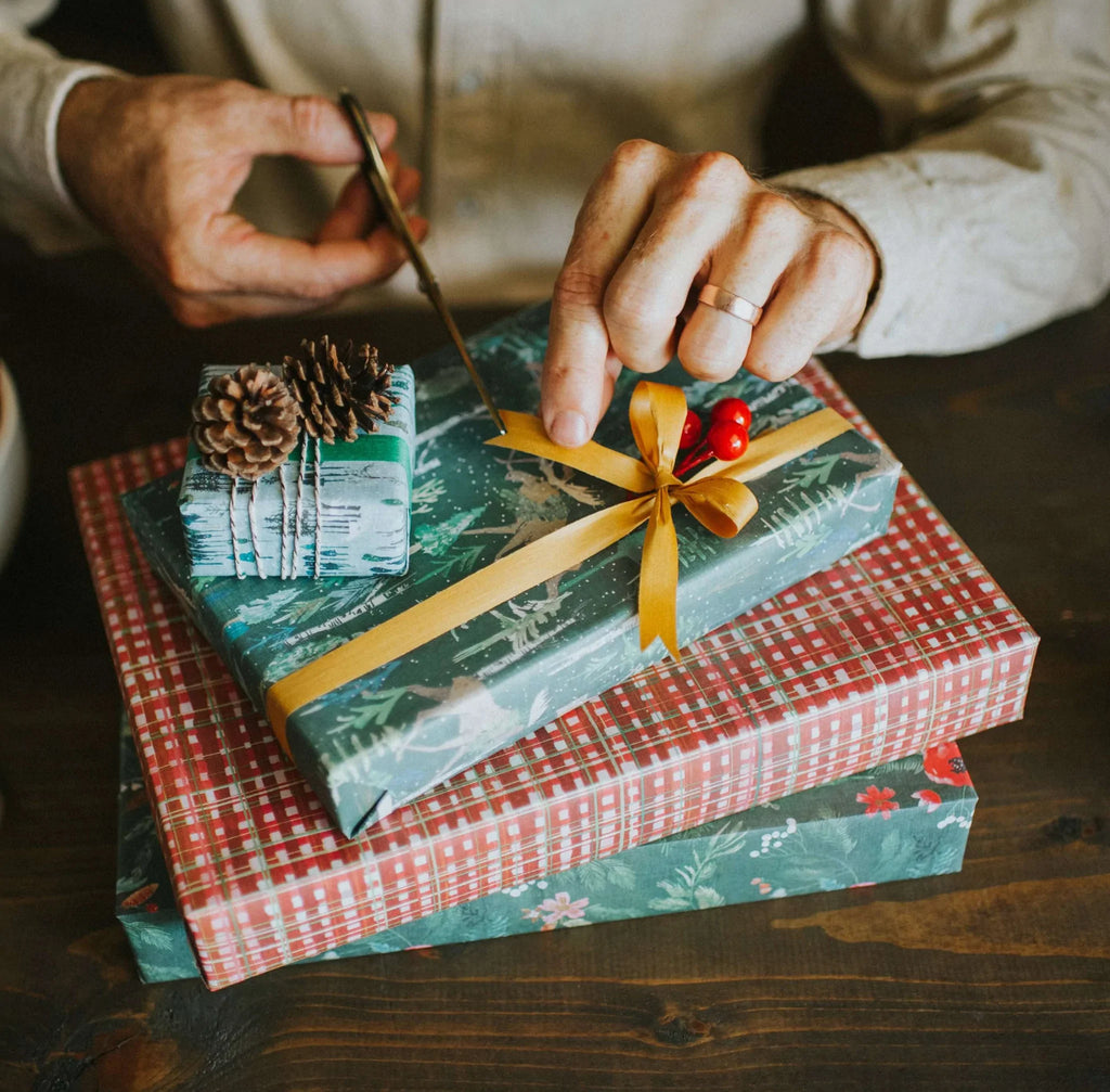Double-Sided Eco Wrapping Paper – Holiday | Recyclable & Compostable Gift Wrap