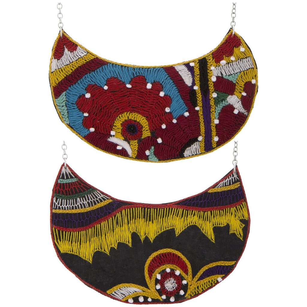 Nomad Heritage Crescent Necklace Necklaces - Fashion La Vie Bien Nomad Heritage Crescent Necklace