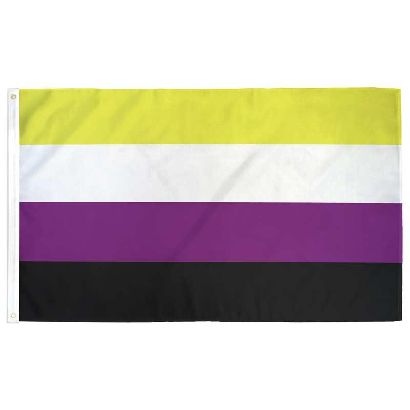 Nonbinary Pride Flag Flag La Vie Bien Nonbinary Pride Flag