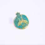 Noor Brooch Brass Brooch La Vie Bien Noor Brooch