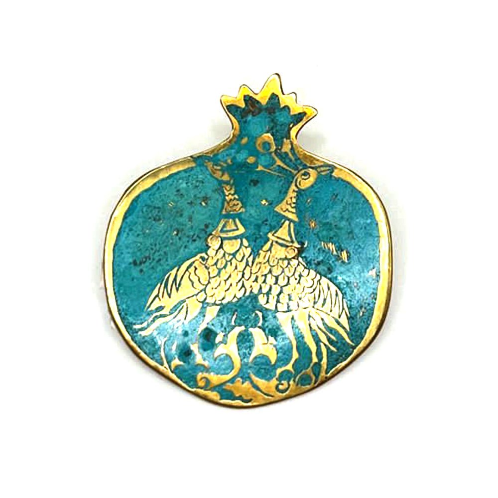 Noor Brooch Brass Brooch La Vie Bien Noor Brooch