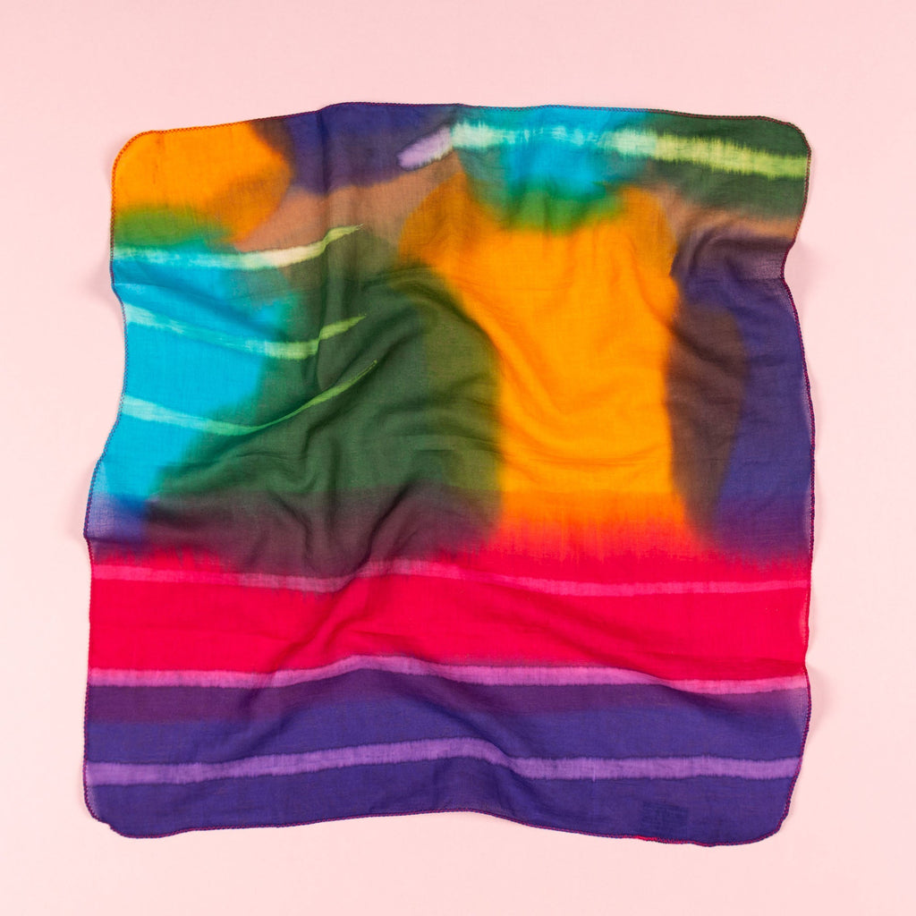 Northern Lights Bandana Scarf Scarves & Bandanas La Vie Bien Northern Lights Bandana Scarf