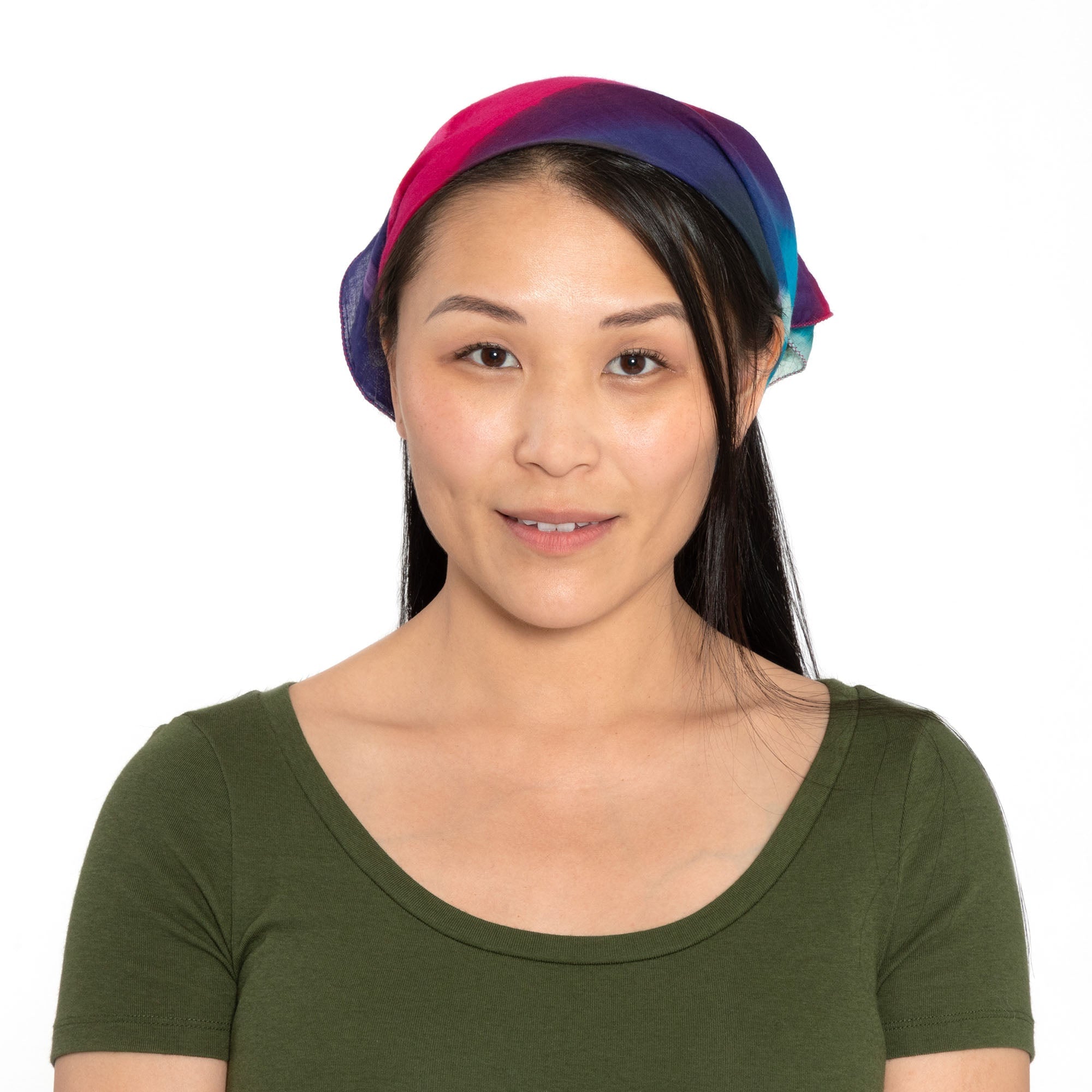 Northern Lights Bandana Scarf Scarves & Bandanas La Vie Bien Northern Lights Bandana Scarf