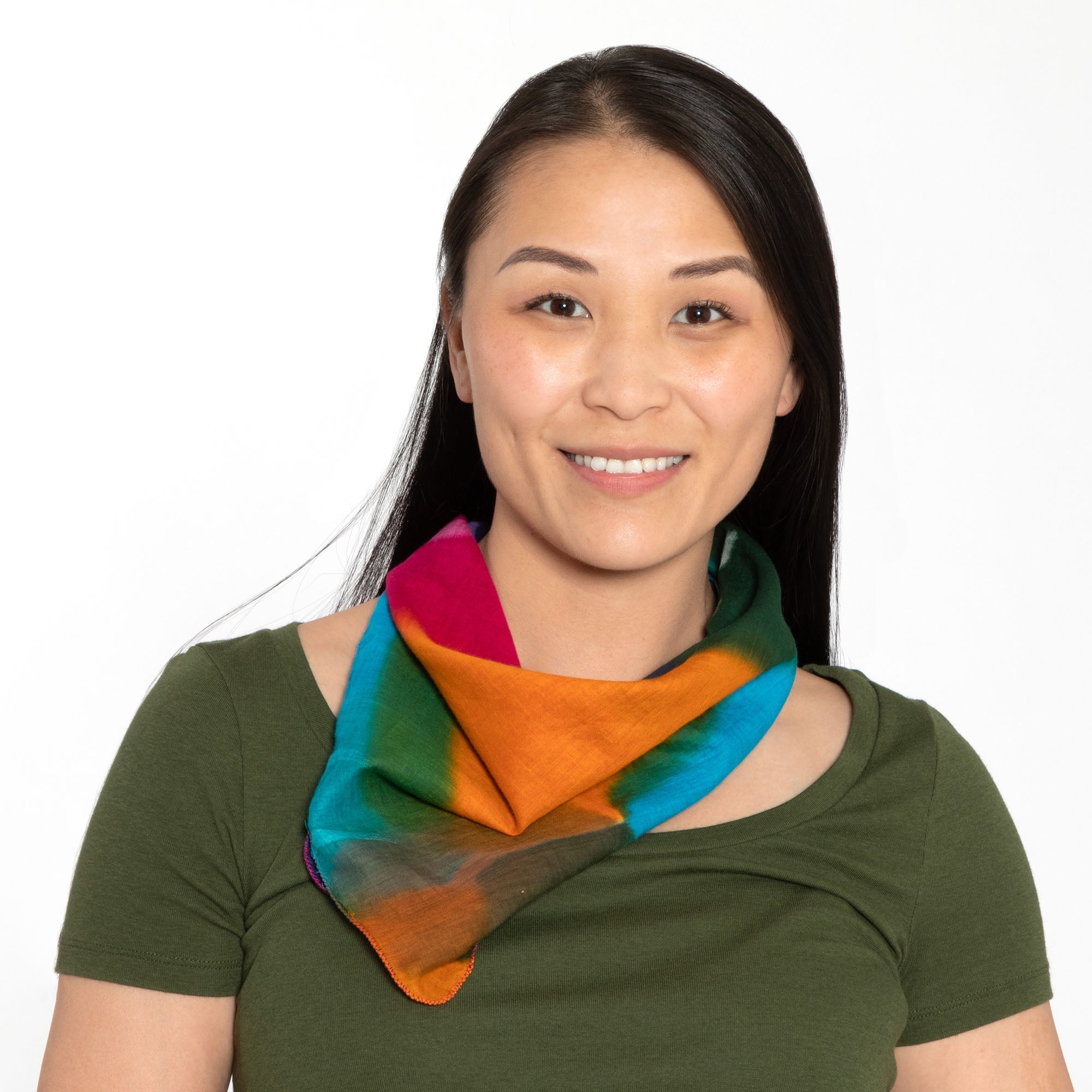 Northern Lights Bandana Scarf Scarves & Bandanas La Vie Bien Northern Lights Bandana Scarf
