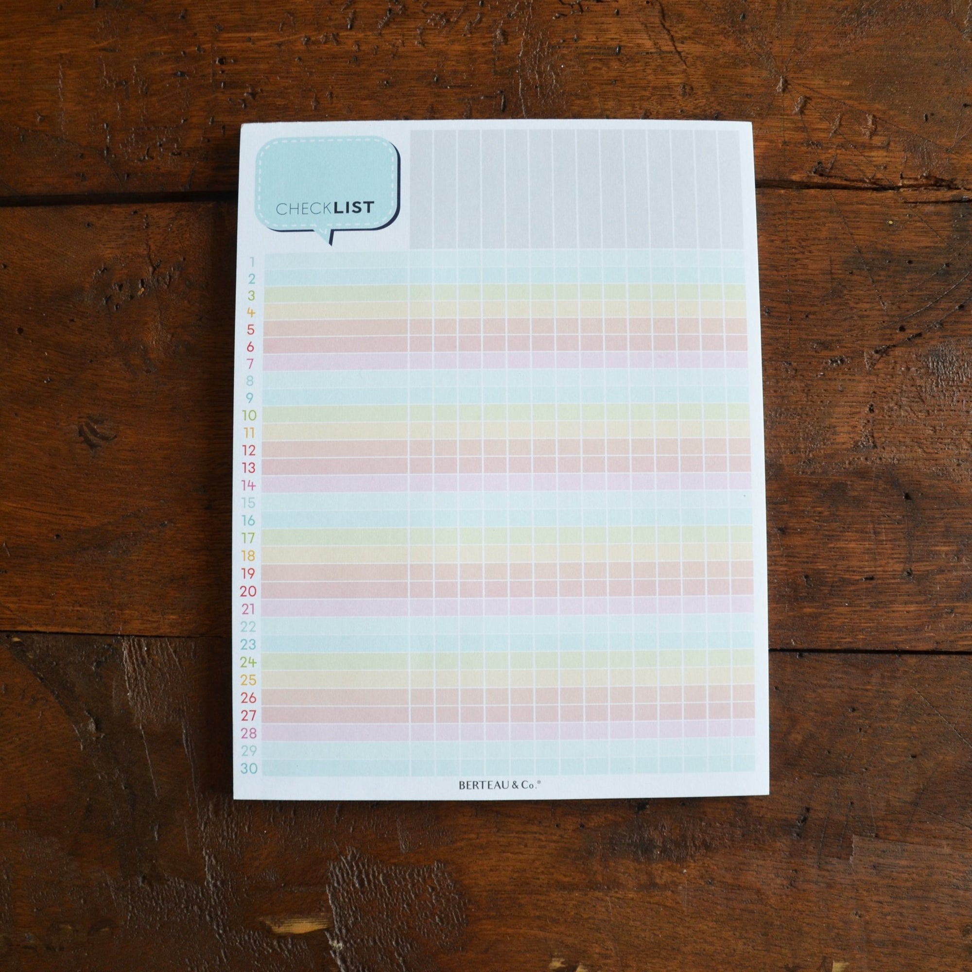 Notepad - Checklist