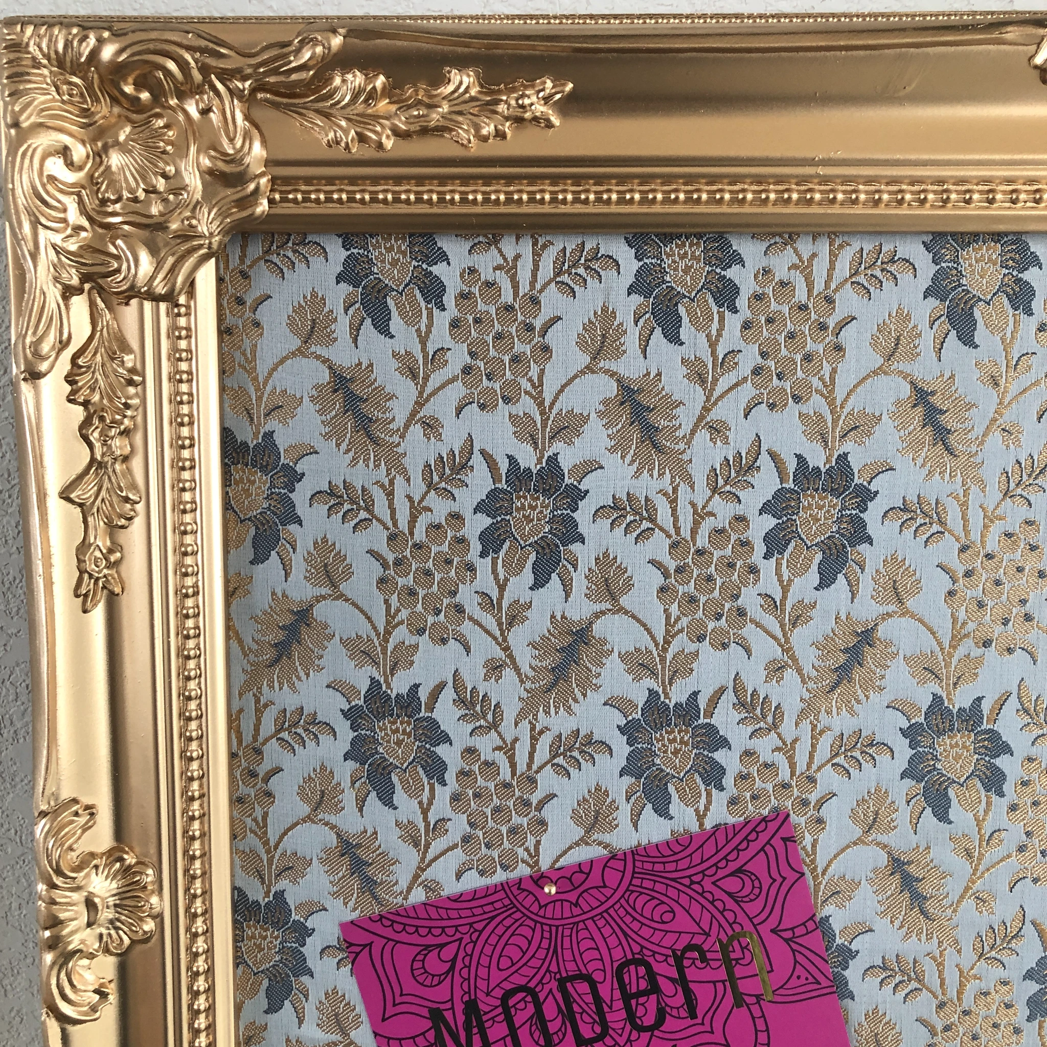 Saree Cork Board by Modern Desi